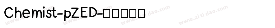 Chemist-pZED字体转换