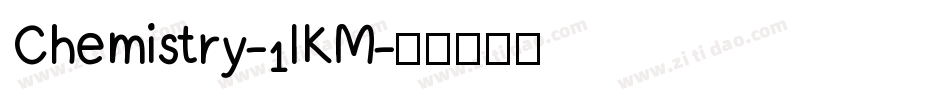Chemistry-1lKM字体转换