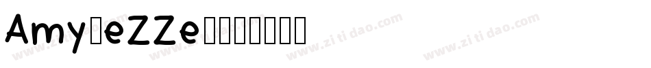 Amy-eZZe3字体转换