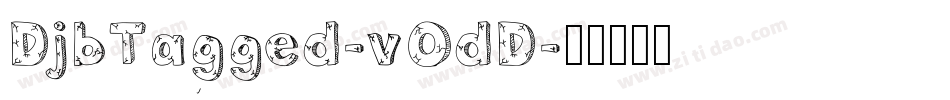 DjbTagged-vOdD字体转换
