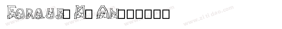 Forque-M3An字体转换