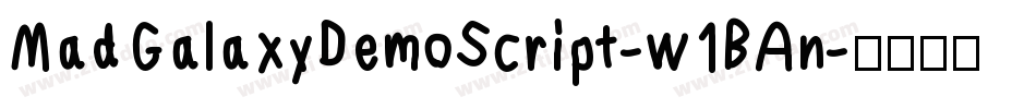 MadGalaxyDemoScript-w1BAn字体转换