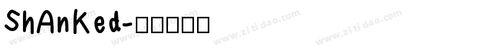 ShAnKed字体转换