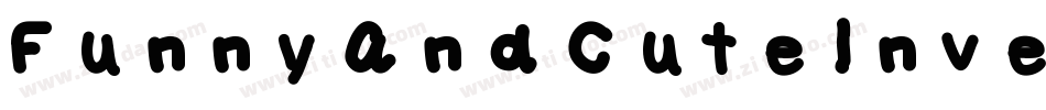 FunnyAndCuteInverse-g1o3字体转换