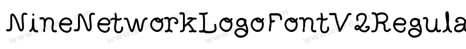NineNetworkLogoFontV2Regular-eO0x字体转换