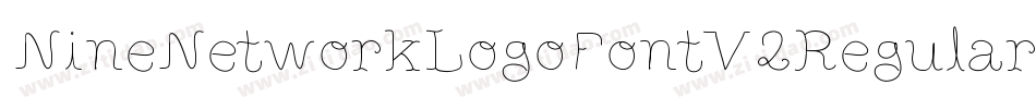 NineNetworkLogoFontV2Regular-eO0x字体转换