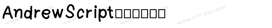 AndrewScript字体转换