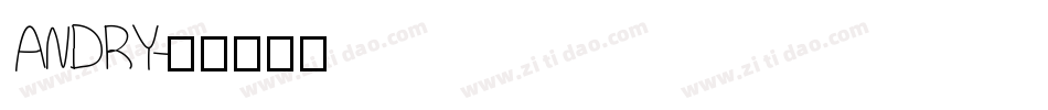 ANDRY字体转换