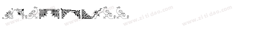 FudoniThree字体转换
