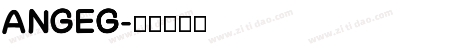 ANGEG字体转换
