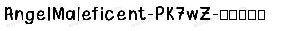AngelMaleficent-PK7wZ字体转换