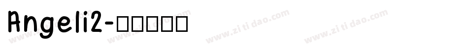 Angeli2字体转换