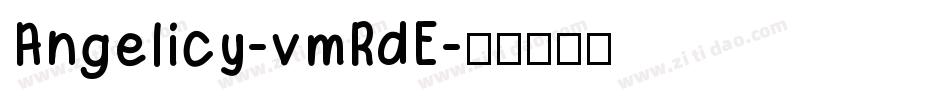 Angelicy-vmRdE字体转换