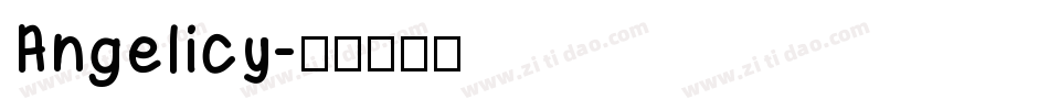 Angelicy字体转换