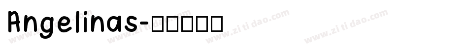 Angelinas字体转换