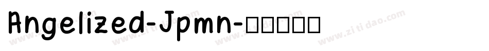 Angelized-Jpmn字体转换