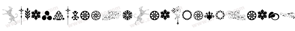CornucopiaOfDingbatsNineRegular-2lJe字体转换