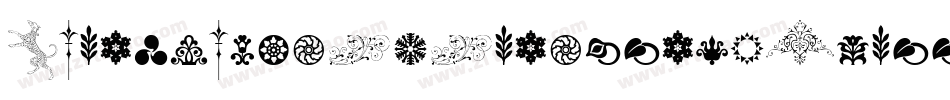 CornucopiaOfOrnamentsThree-1zz4字体转换 CornucopiaOfOrnamentsThree-1zz4字体转换