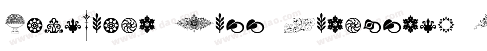 Victorian-Free-Ornaments-Two字体转换