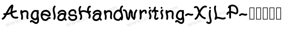 AngelasHandwriting-XjLP字体转换