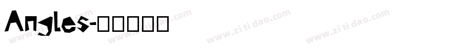 Angles字体转换