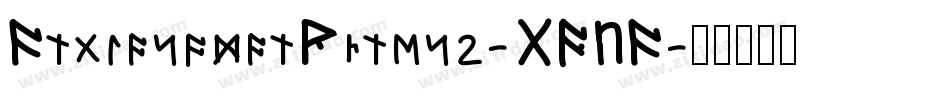 AnglosaxonRunes2-GOYA字体转换
