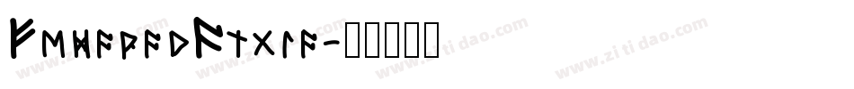 FedorovAnglo字体转换
