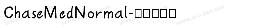 ChaseMedNormal字体转换