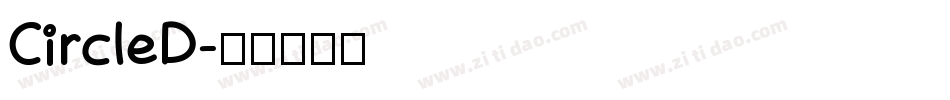 CircleD字体转换