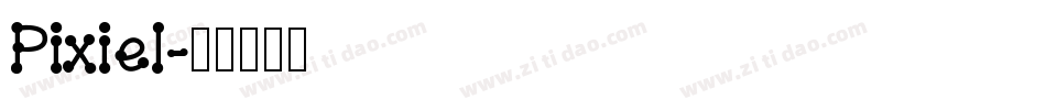 Pixiel字体转换