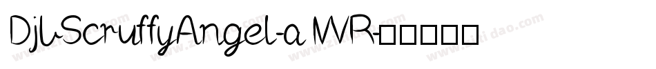 DjbScruffyAngel-a1WR字体转换