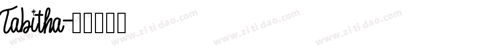 Tabitha字体转换