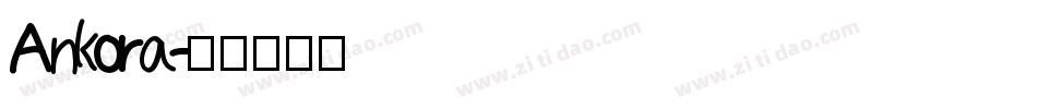 Ankora字体转换