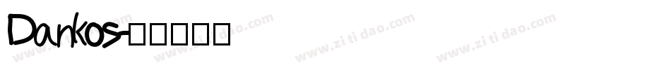 Dankos字体转换