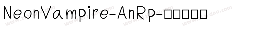 NeonVampire-AnRp字体转换