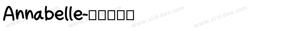 Annabelle字体转换