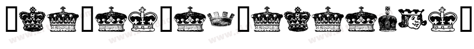 CrownsAndCoronets-LVEW字体转换