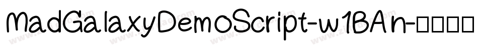 MadGalaxyDemoScript-w1BAn字体转换