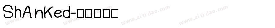 ShAnKed字体转换