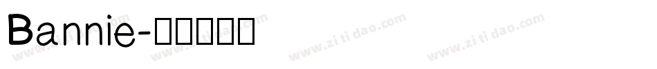 Bannie字体转换
