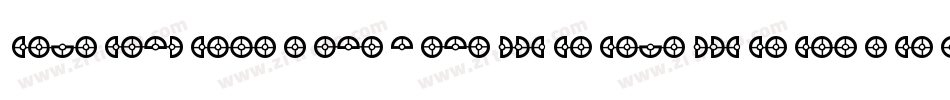 CybertronCondensedBold-vOXD字体转换