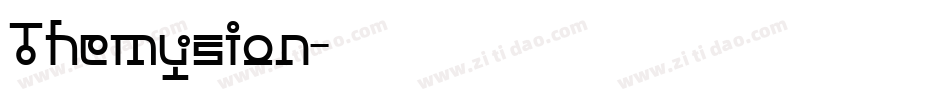 Themysion字体转换