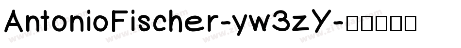 AntonioFischer-yw3zY字体转换