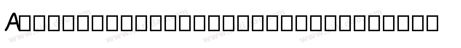 AnuHandwrittenRegular-qRK5字体转换