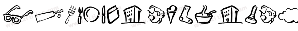 DFHeiUBoldU-B5字体转换