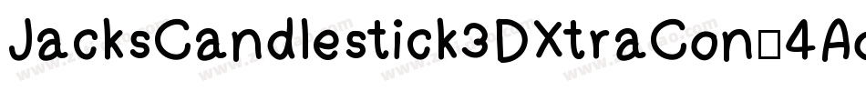 JacksCandlestick3DXtraCon-4AoY字体转换
