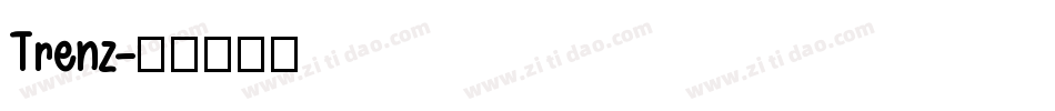 Trenz字体转换