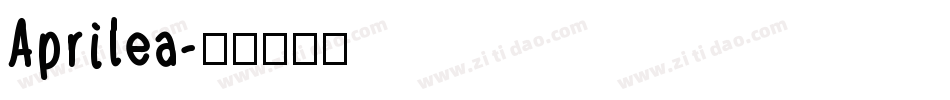 Aprilea字体转换