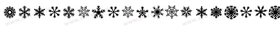 ChasingSnowflakesRegular-2OOZX字体转换