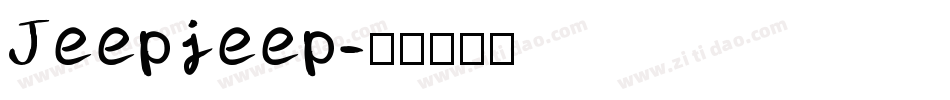 Jeepjeep字体转换